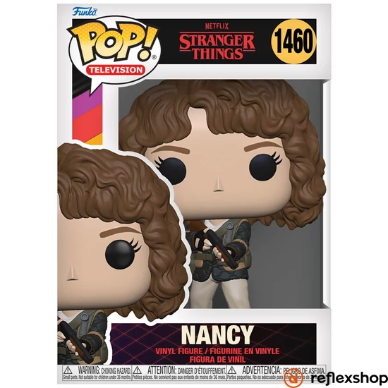 Funko POP! TV: Stranger Things - Hunter Nancy w/ Shotgun figura