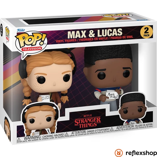 Funko POP! Television: Stranger Things - Max & Lucas 2PK figura #2