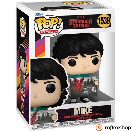 Funko POP! Television: Stranger Things - Mike w/Will's Painting figura #1539