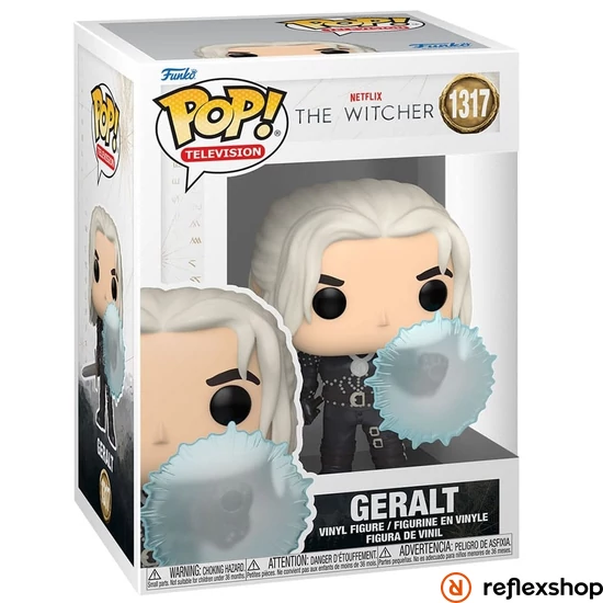 Funko POP! TV - Witcher S2- Geralt (shield) figura