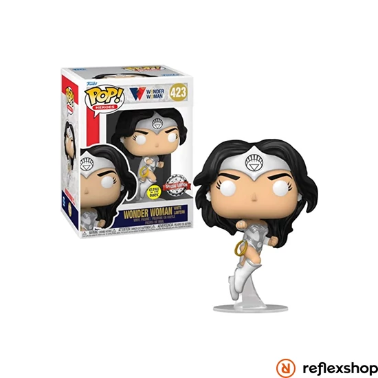 FunkoPOP!-Wonder Woman 80th White Lantern GW