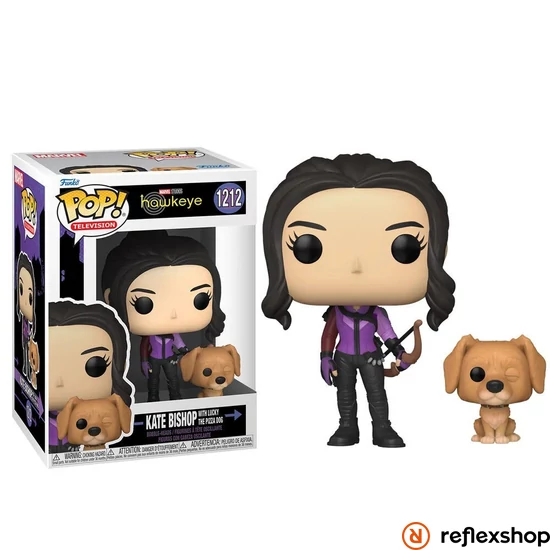 POP&Buddy: Hawkeye - Kate Bishop w/ Lucky Pizza Dog #1212