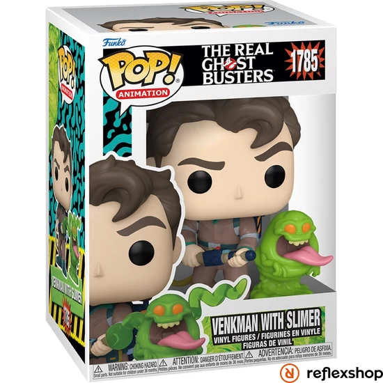 Funko POP!&Buddy: The Real Ghostbusters - Venkman w/Slimer figura