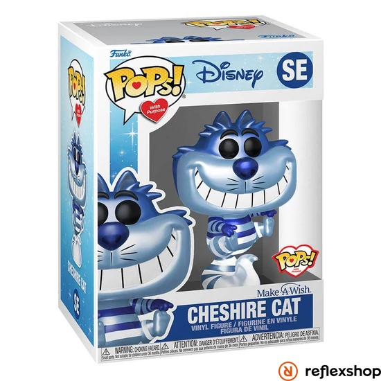 Funko Pops! with Purpose: Disney Make A Wish - Cheshire Cat (Metallic) SE Vinyl Figure