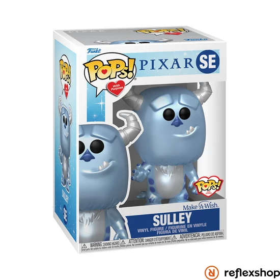 Funko Pops! with Purpose Disney Pixar: Make a Wish - Sulley (Metallic) #SE Vinyl Figure