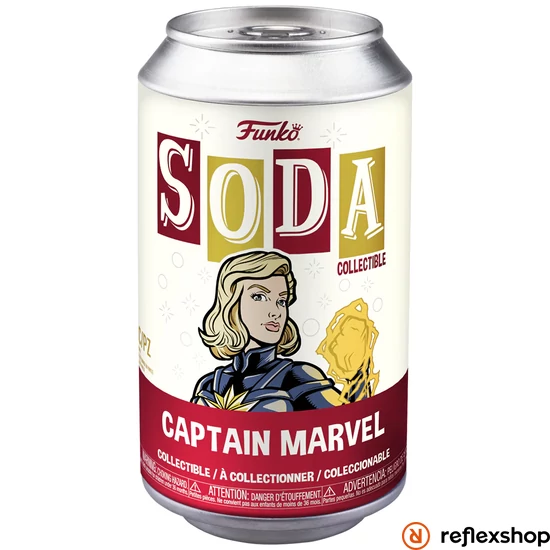 Funko Soda: Marvel - Captain Marvel figura