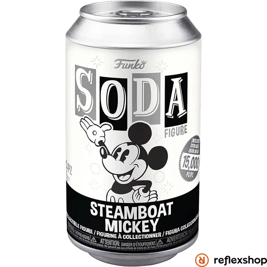 Funko Soda: Steamboat Willie - Mickey figura