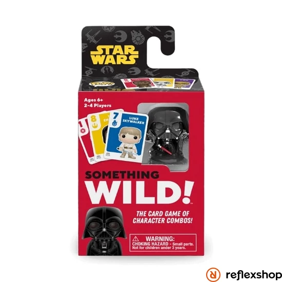 Funko Something Wild! kártyajáték Star Wars - Darth Vader figurával