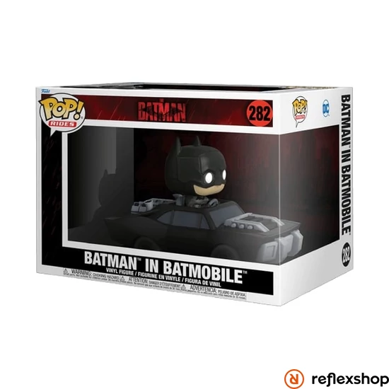 Funko POP! Super Deluxe Rides: The Batman - Batman & Batmobile figura #282