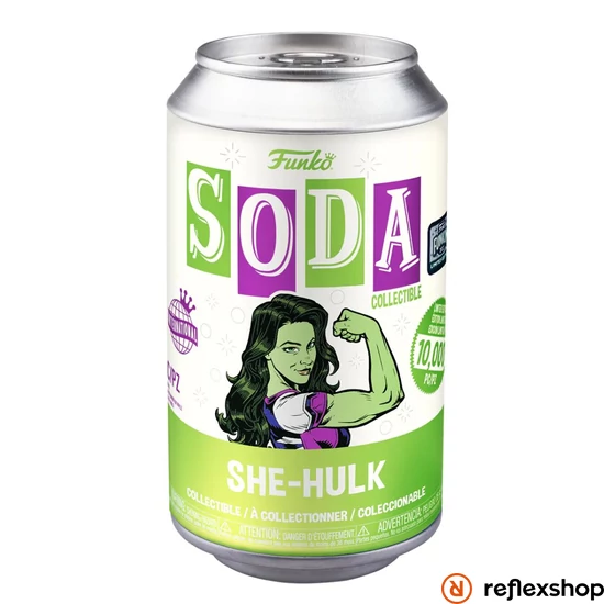 Vinyl SODA: Clover- She-Hulk (super suit)