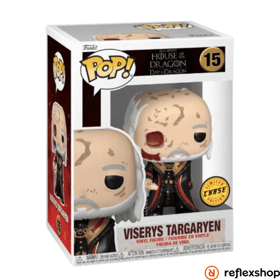 Funko POP! Television: The House of the Dragon - Viserys Targaryen figura (chase) #15