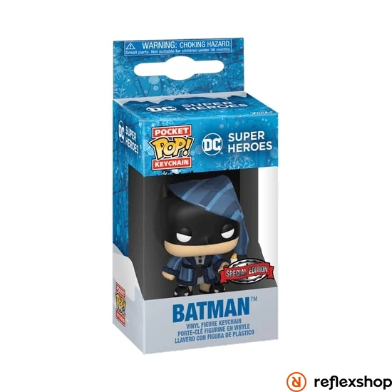 Funko POP! Keychain: DC Holiday - Batman (WMT) figura