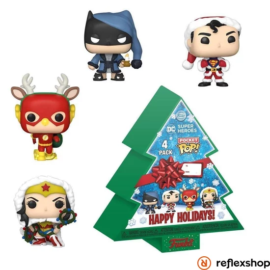 Funko POP! Keychain: DC Comics Holiday figura