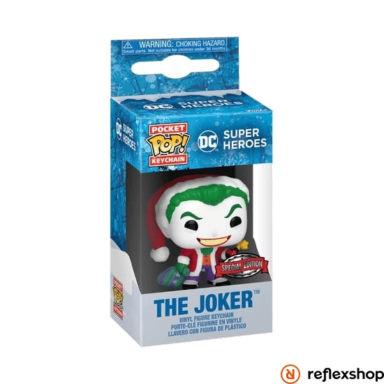 Funko POP! Keychain: DC Holiday - Joker (WMT) figura