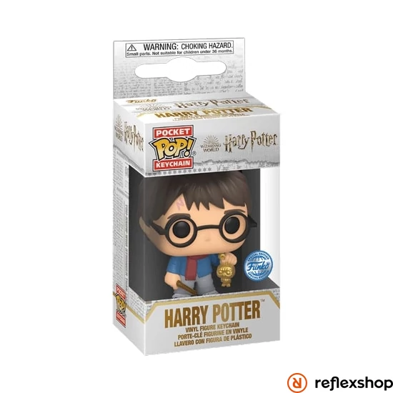 Funko POP! Keychain: Harry Potter Holiday - Harry (WMT) figura