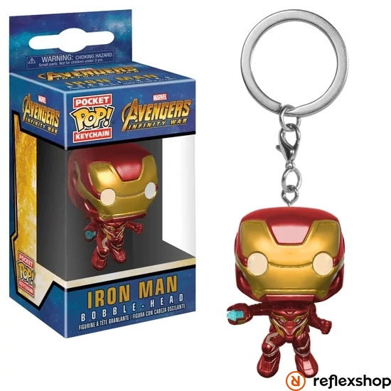 Funko pocket POP! Keychain Marvel: Avangers Infinity War - Iron Man figurával