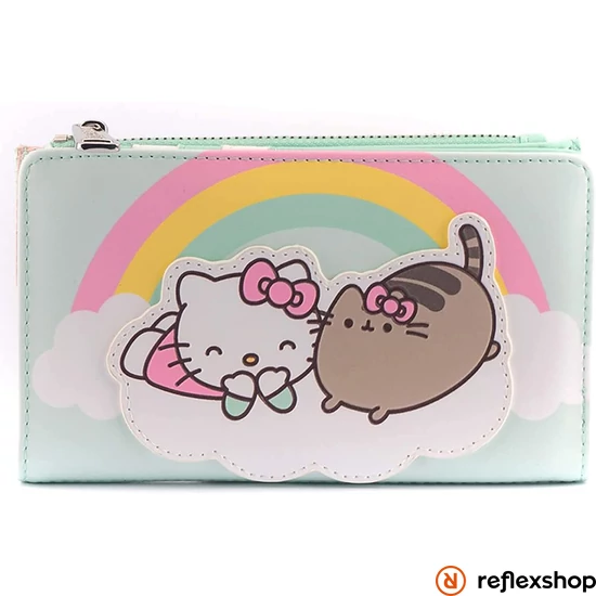 Loungefly Pusheen X Hello Kitty cloud bifold pénztárca