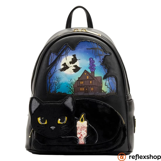 Loungelfy Disney: Hocus Pocus - Binx Pocket mini hátizsák