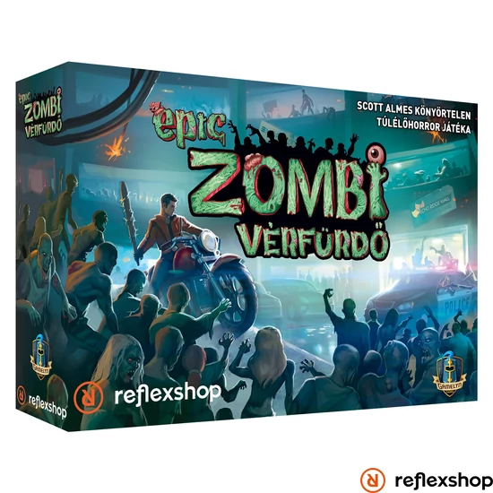 Tiny Epic: Zombi vérfürdő társasjáték