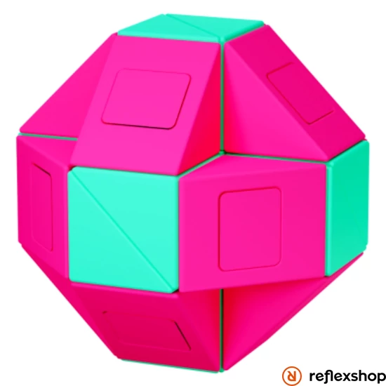 MG Twist-Pink&Green logikai kocka