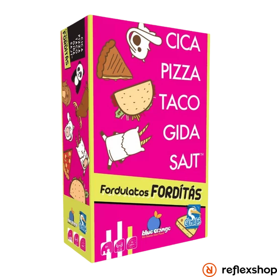 Cica, pizza, taco, gida, sajt – Fordulatos fordítás