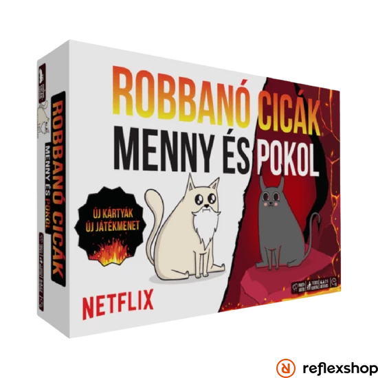 Robbanó cicák – Menny és pokol! társasjáték