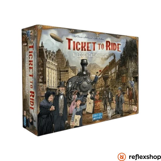 Ticket to Ride Legacy – A legendás nyugat társasjáték