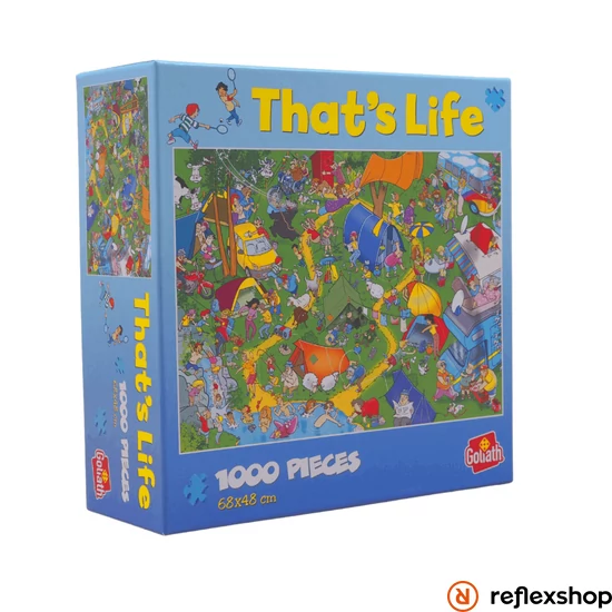 That's life puzzle, 1000 db-os - Kemping