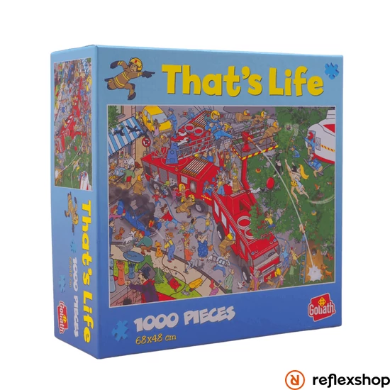 That's life puzzle, 1000 db-os - Tűzoltóság