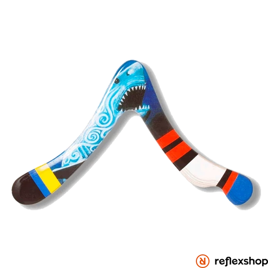 Boomerangfan Shark bumeráng jobbkezes 40g