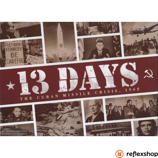 13 Days The Cuban Missile crisis angol nyelvű társasjáték