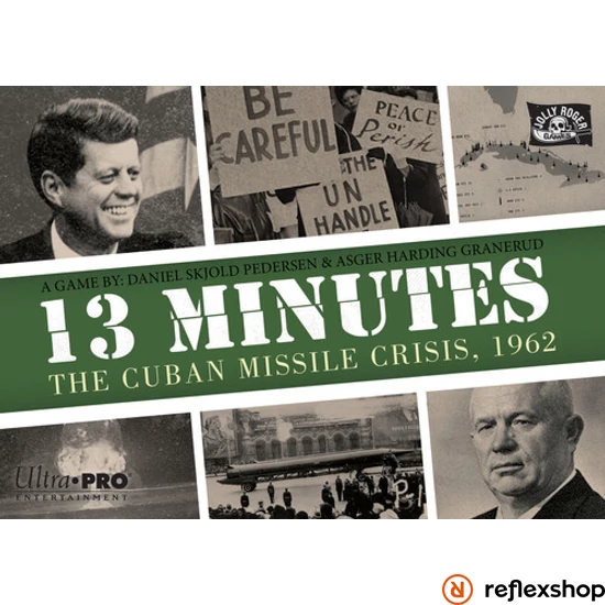 13 Minutes The Cuban missile crisis angol nyelvű társasjáték