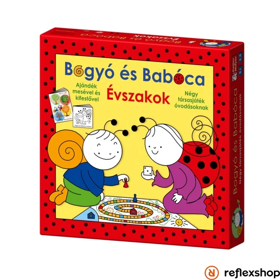 Bogyó és Babóca Évszakok társasjáték