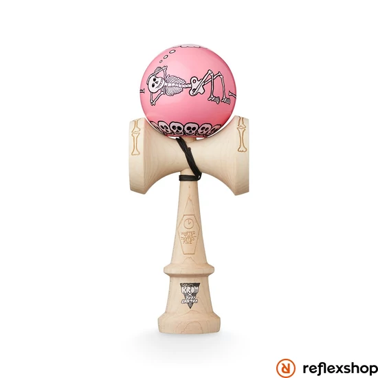 Krom Kendama: Jody Barton - Skeleton Pink