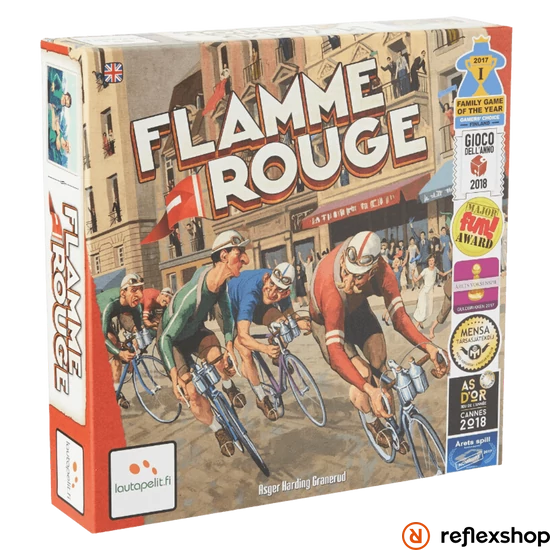 Flamme Rouge társasjáték, angol nyelvű