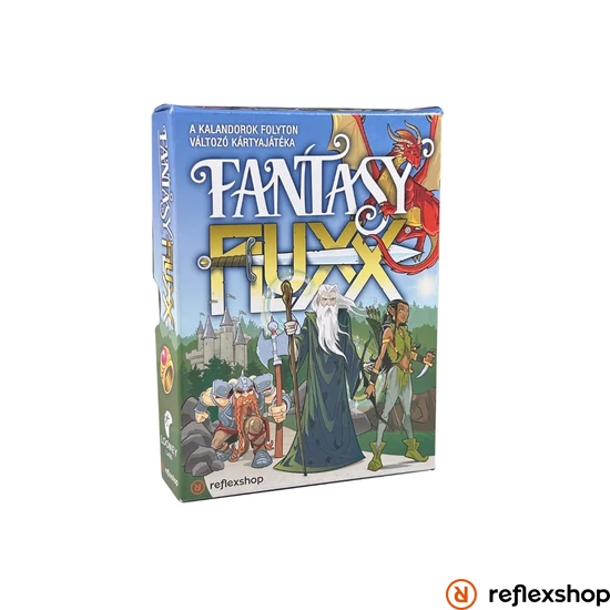 Fantasy Fluxx társasjáték doboz