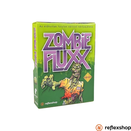 Zombie Fluxx társasjáték doboz