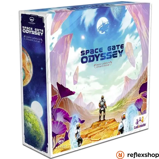 Space Gate Odyssey társasjáték, angol nyelvű