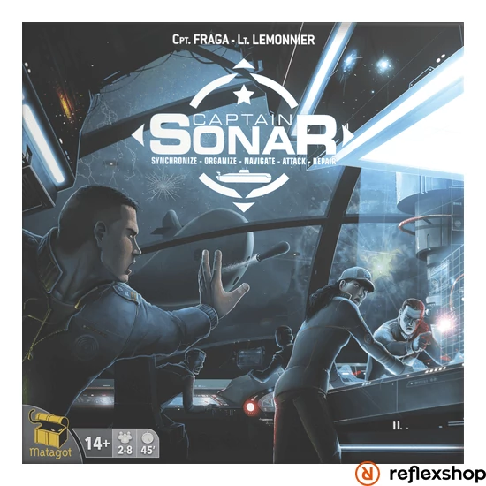 Captain Sonar társasjáték, magyar nyelvű