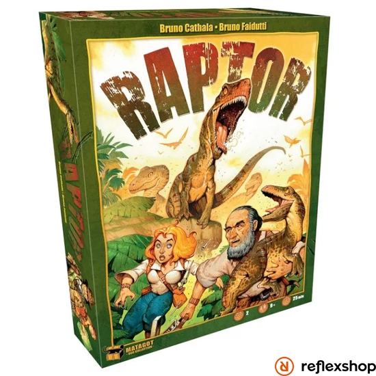 Raptor társasjáték, angol nyelvű