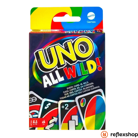 Uno - All Wild! kártyajáték
