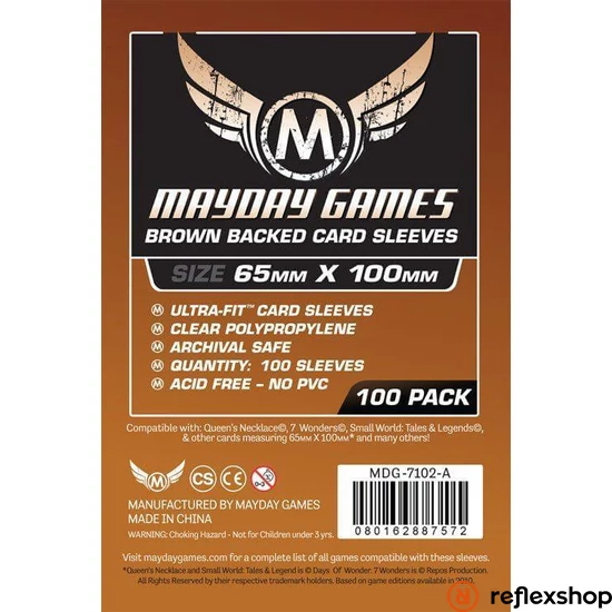 Mayday Games Magnum Copper kártyavédő: 65 x 100 mm