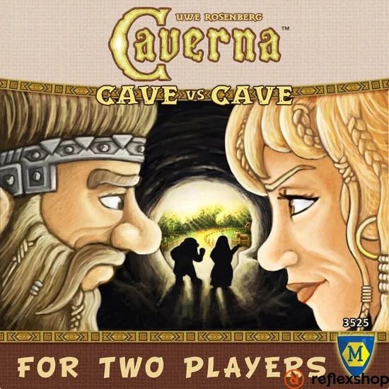 Caverna: Cave vs Cave angol nyelvű társasjáték