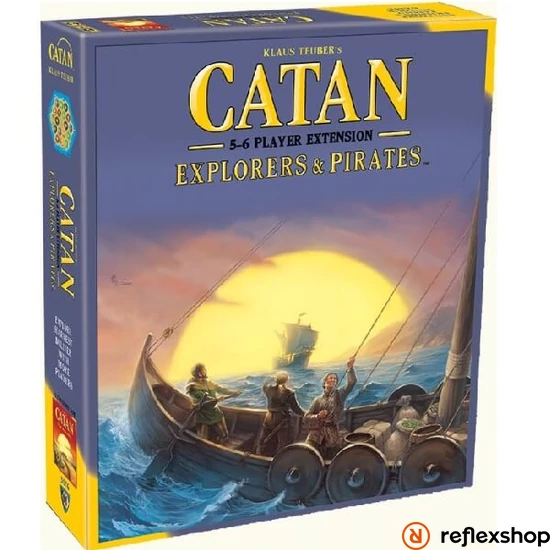 Catan: Explorers & Pirates 5-6, angol nyelv?