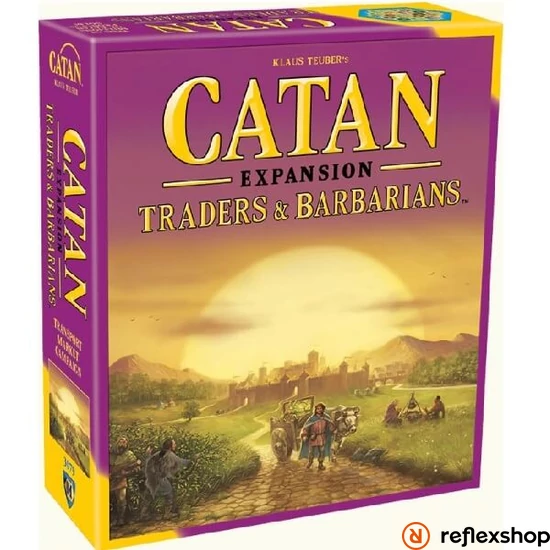 Catan: Traders & Barbarians Expansion angol nyelv?