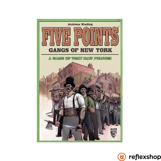 Five Points - Gangs of New York társasjáték angol nyelv?