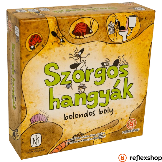 Szorgos hangyák társasjáték