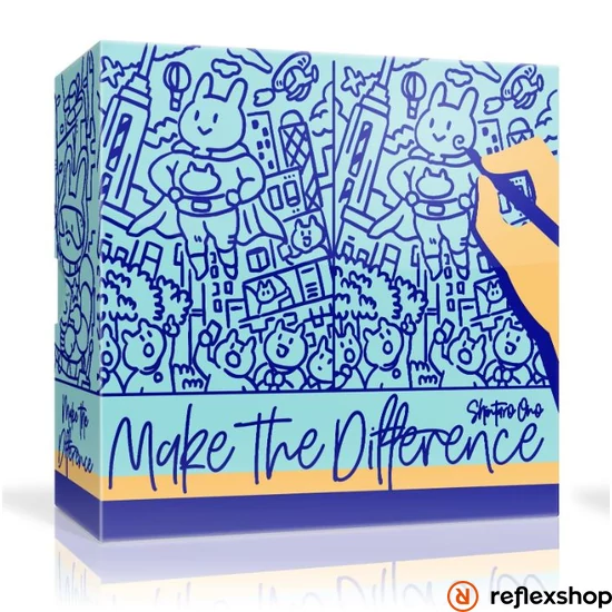 Make the Difference társasjáték, angol nyelvű