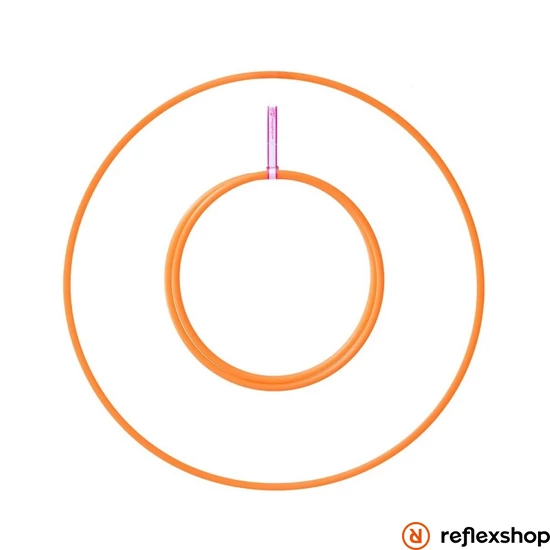 Play Hullahopp karika, 16mm vastag cső, 85cm, narancs