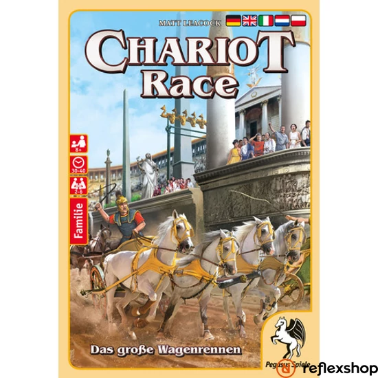 Chariot Race angol nyelvű társasjáték